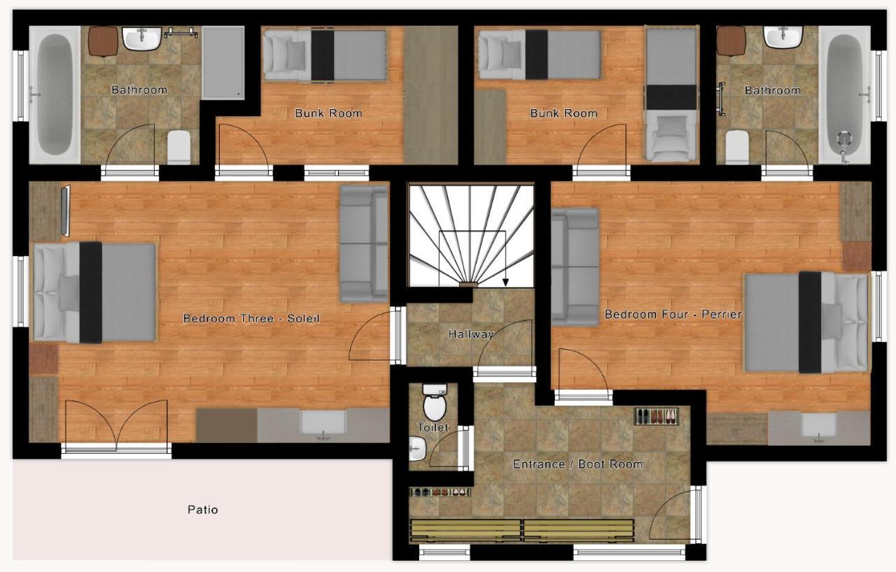 Chalet Aventure B&B Les Gets Dış mekan fotoğraf