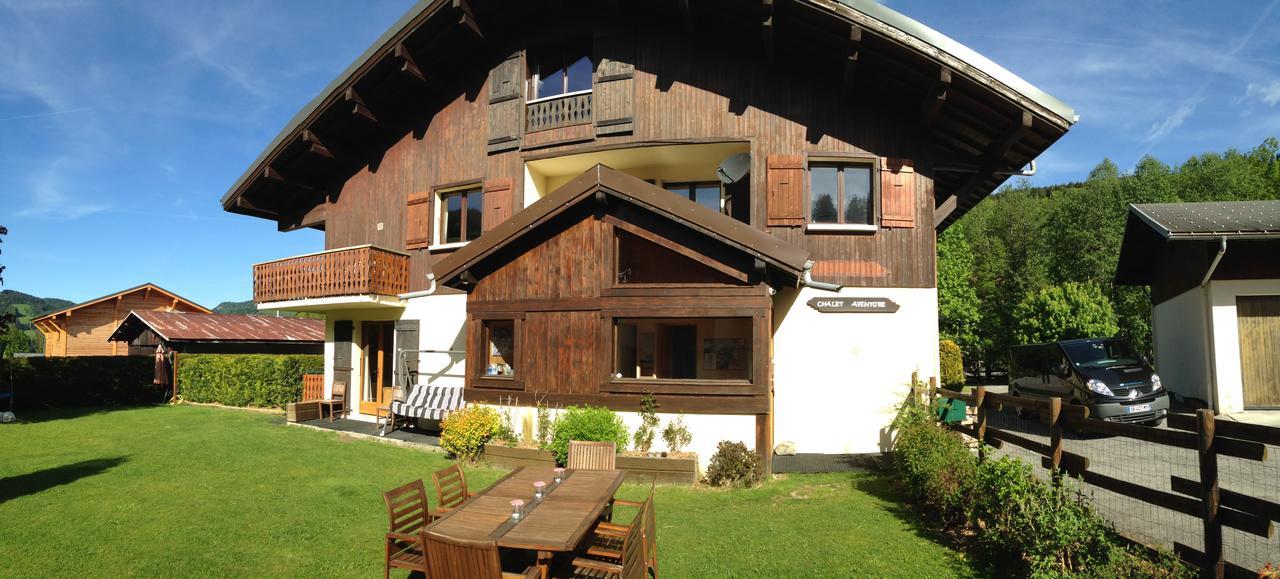 Chalet Aventure B&B Les Gets Dış mekan fotoğraf